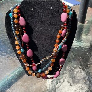 Beaded Multi Necklace Strand